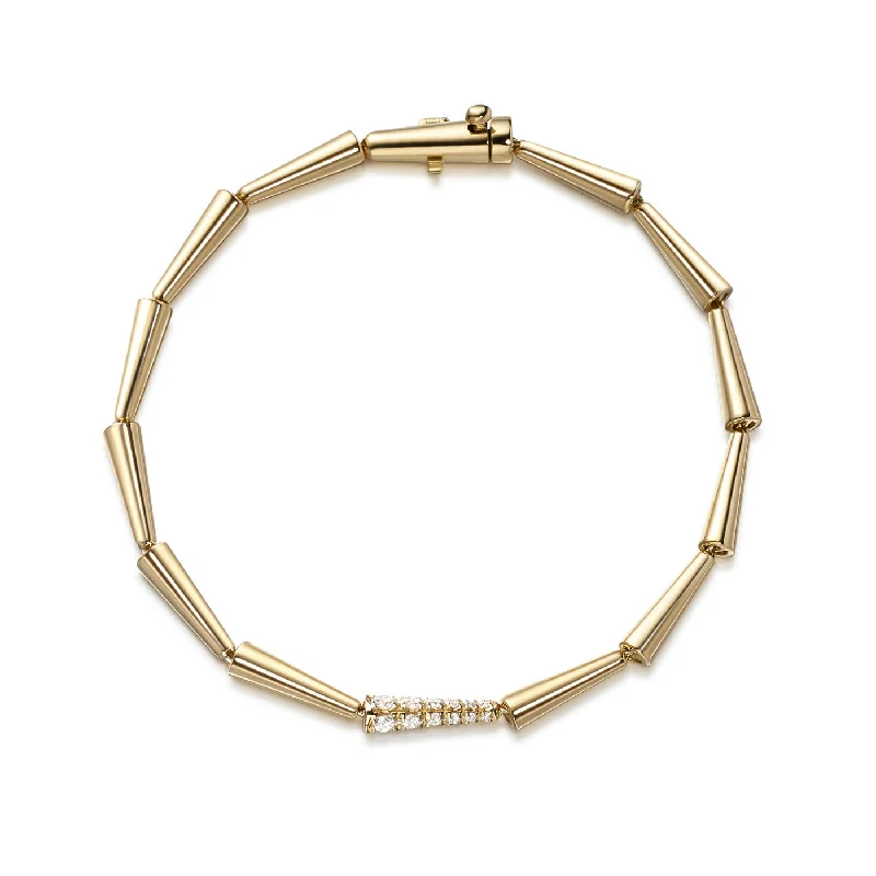 LOLA LINKED BRACELET (Gold)