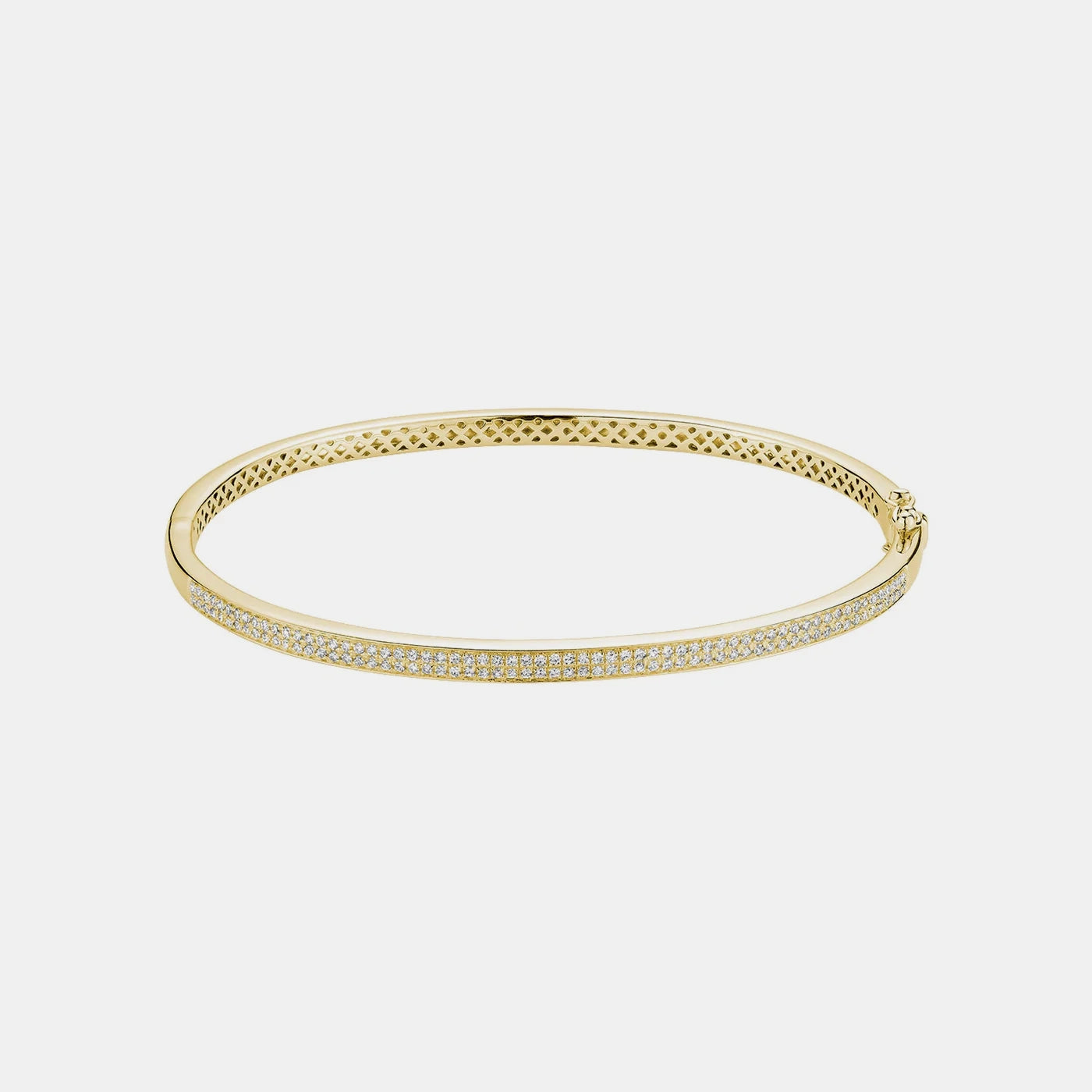 Micropavé Diamond Bangle