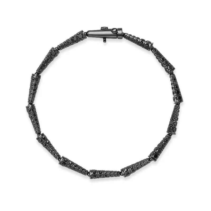 LOLA LINKED BRACELET (Black Diamond)