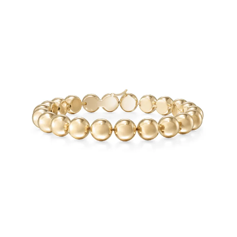 AUDREY TENNIS BRACELET Large (Gold)