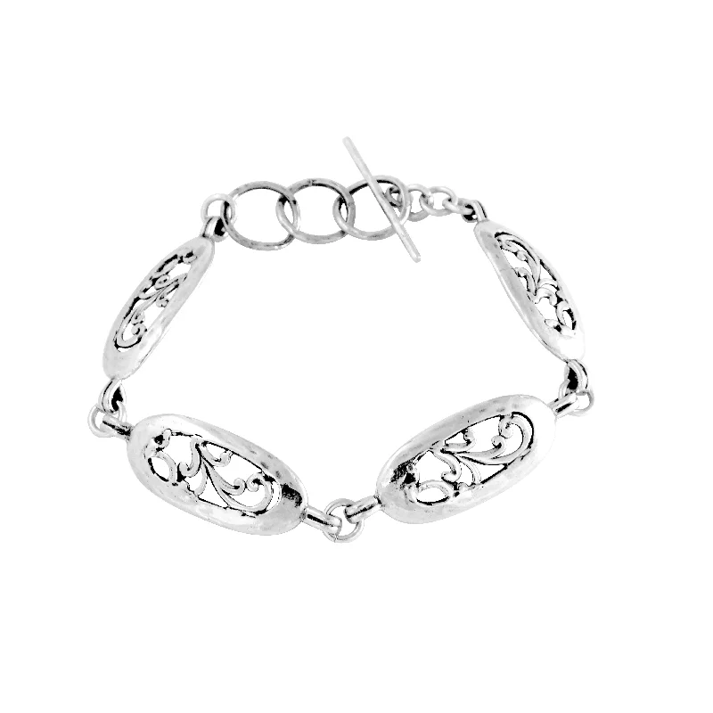 Freeform Organic Chain Bracelet B10704