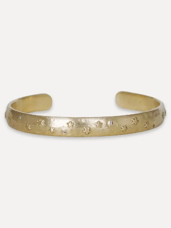 Satnam Diamond Cuff