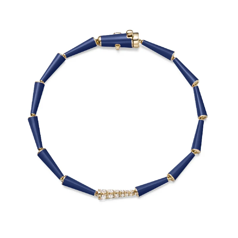 Navy / Yellow Gold