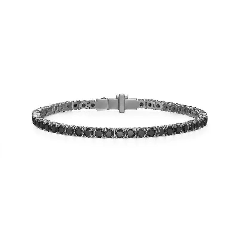 LENOX TENNIS BRACELET Medium (Black Diamond)