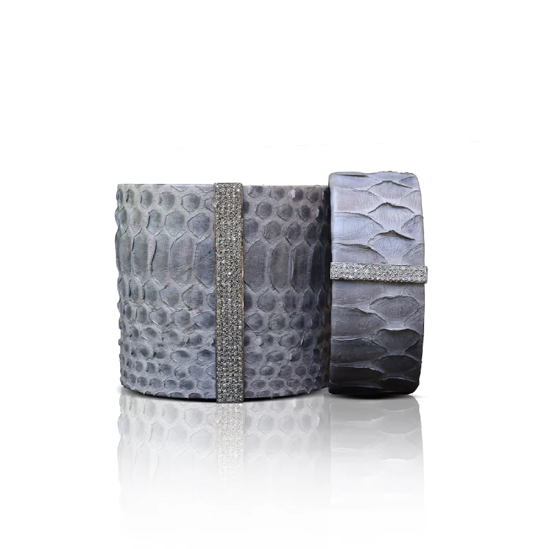 Grey Python Cuff