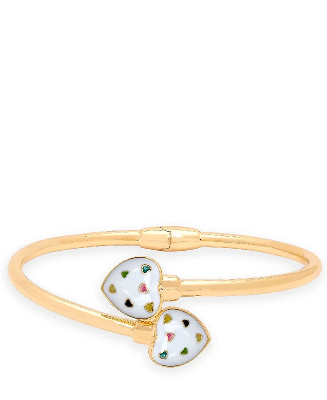 Puffed Heart Bypass Bangle