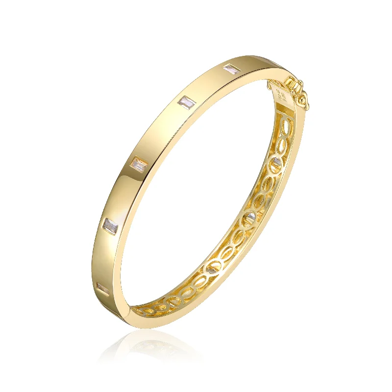 Cannes Nr.4 Classic Golden Bangle Bracelet