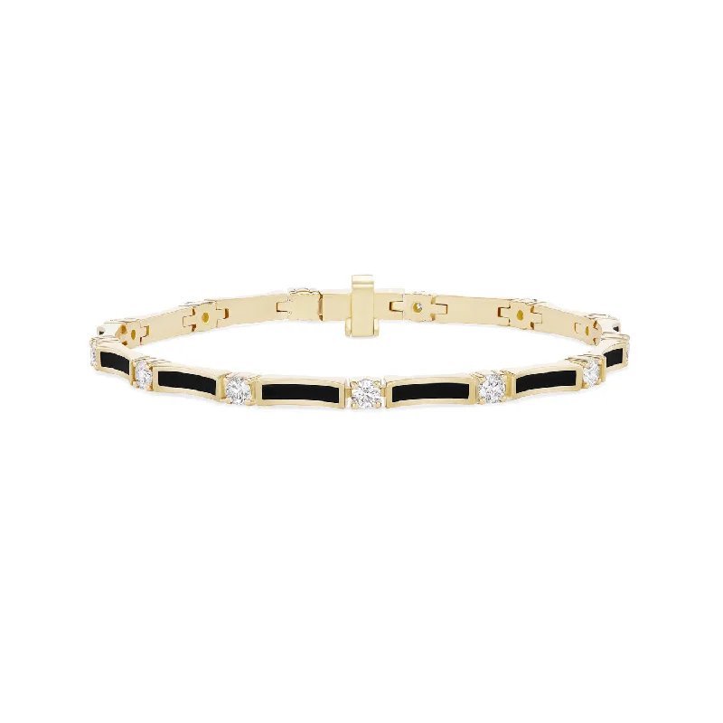 HONEY LINKED BRACELET (Enamel)