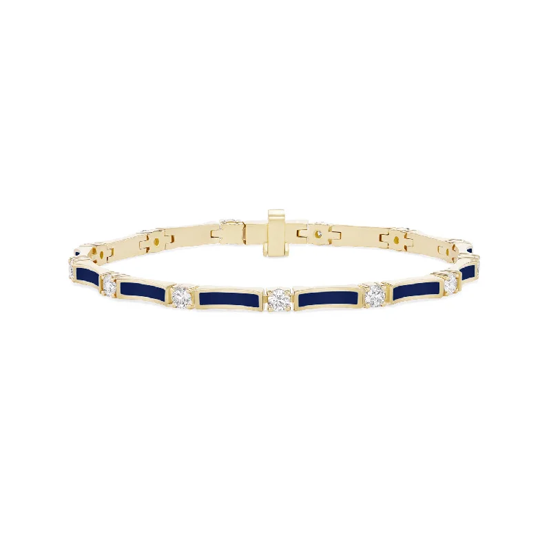 Navy / Yellow Gold